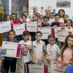 Foto della consegna dei calendari